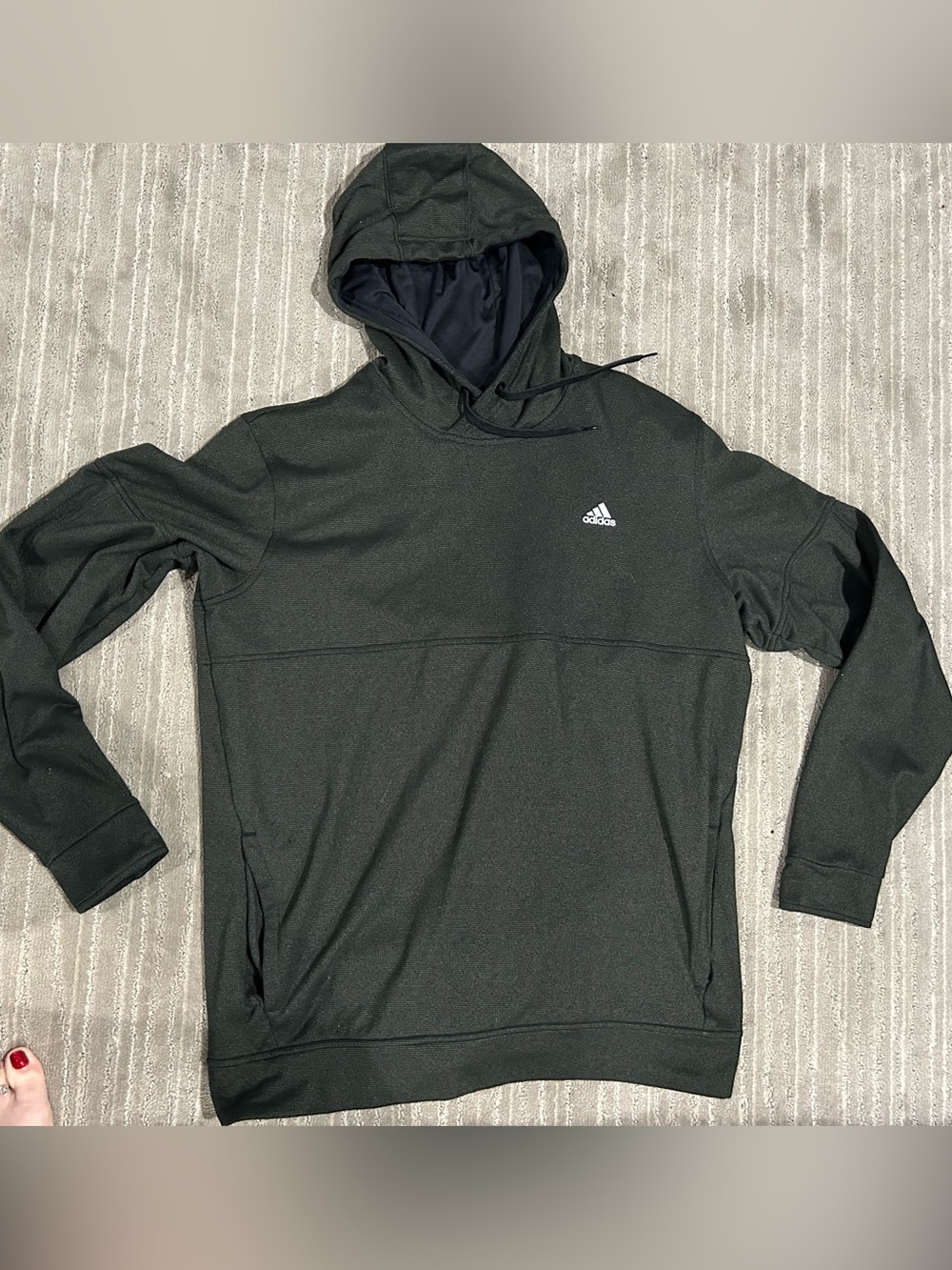 Men’s adidas sz XL Climawarm Hooded Pullover Sweatshirt